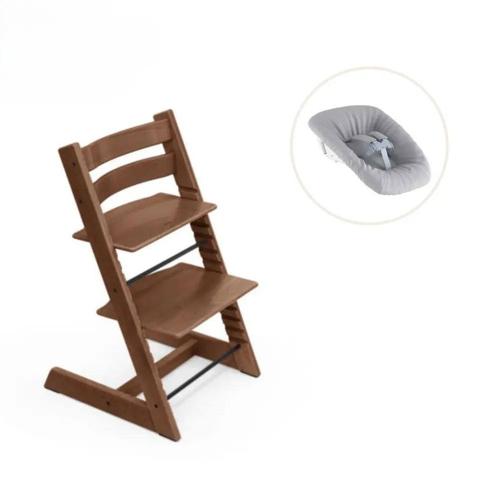 Stokke® Tripp Trapp Stol Bok Inkl. Newborn Set - Warm Brown