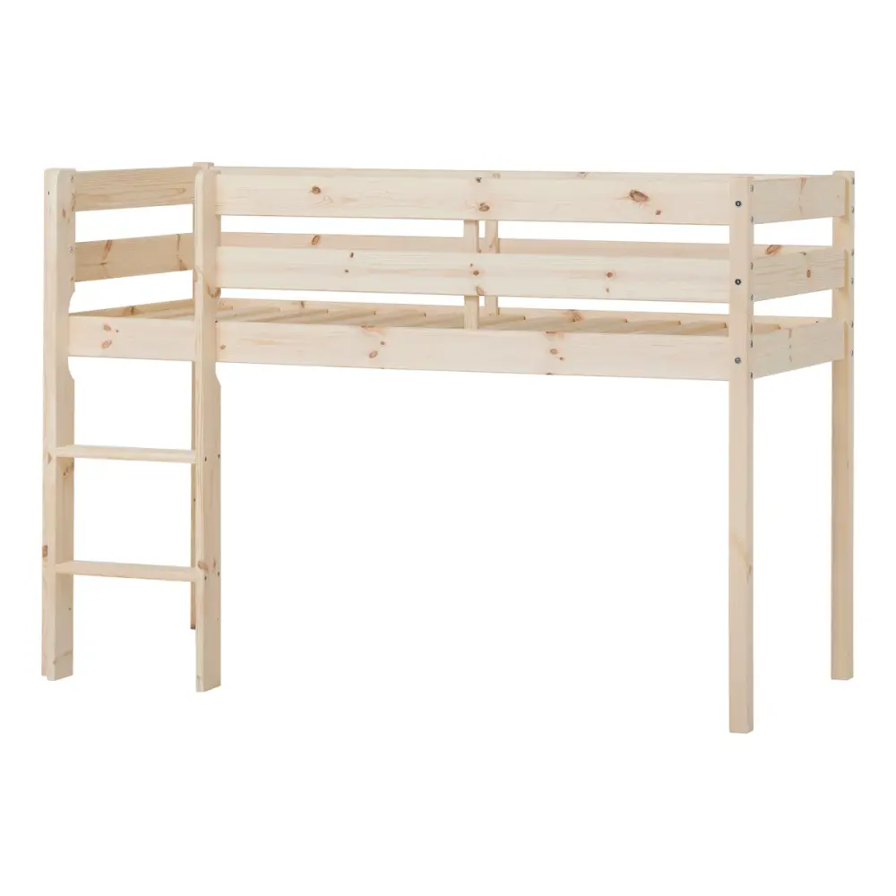 ECO Comfort Medelhög Våningsäng 70x160 cm. - Natur