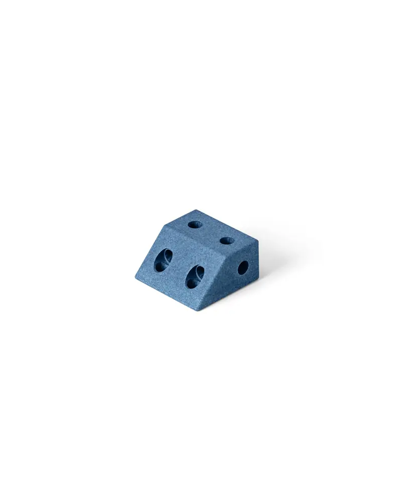 Block Angle - Deep Blue
