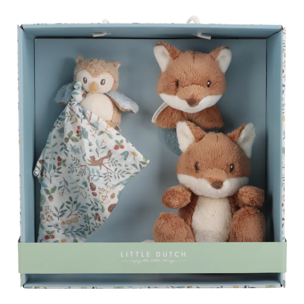 Gåvoset 3-Pack Forest Friends - Blå