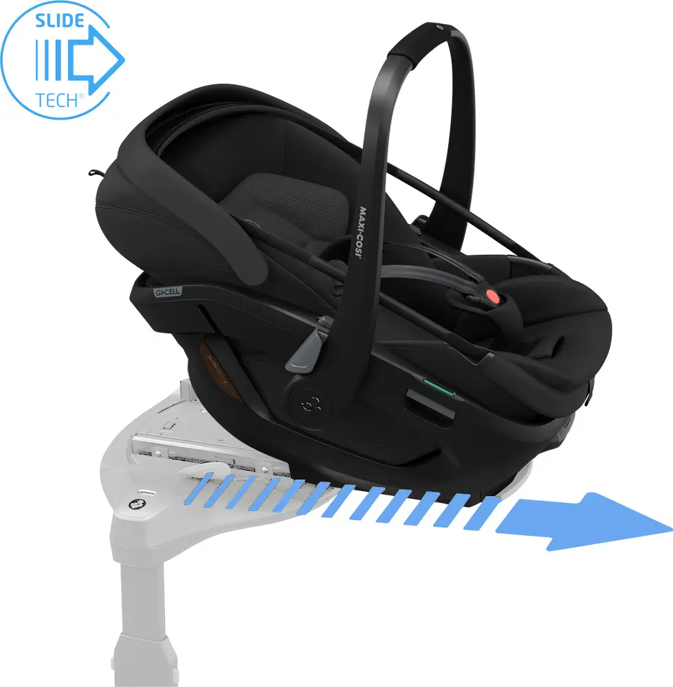 Maxi-Cosi Coral Slide Pro Babyskydd - Onyx Black