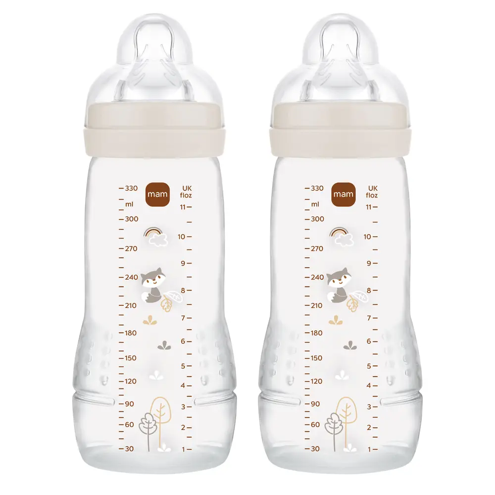 Nappflaska Easy Active 330ml 2pk Neutral