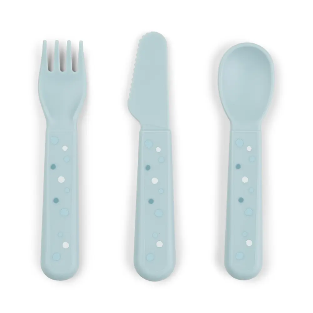 Bestickset Happy Dots - Blue