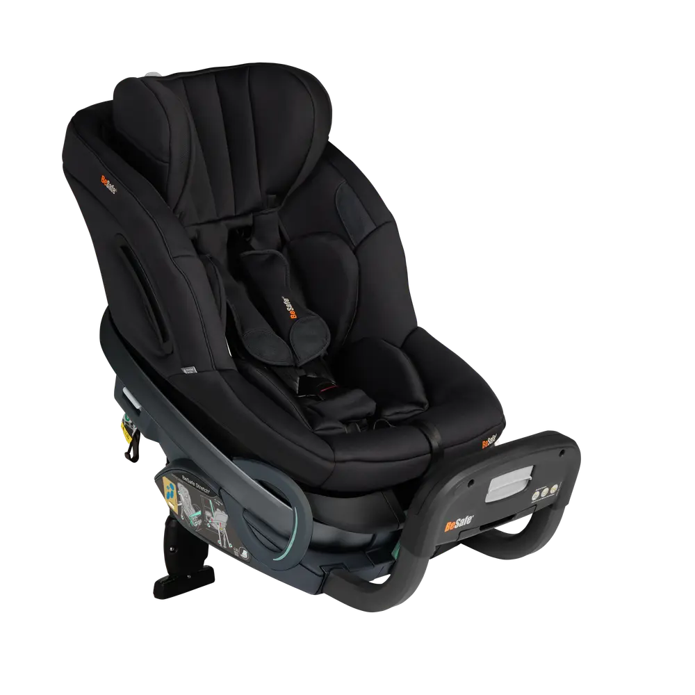BeSafe Stretch² Bilbarnstol - Black Soft Breeze