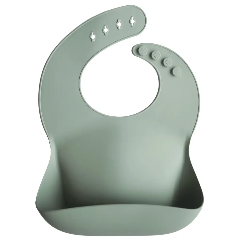 Silikon Haklapp Solid - Cambridge Blue