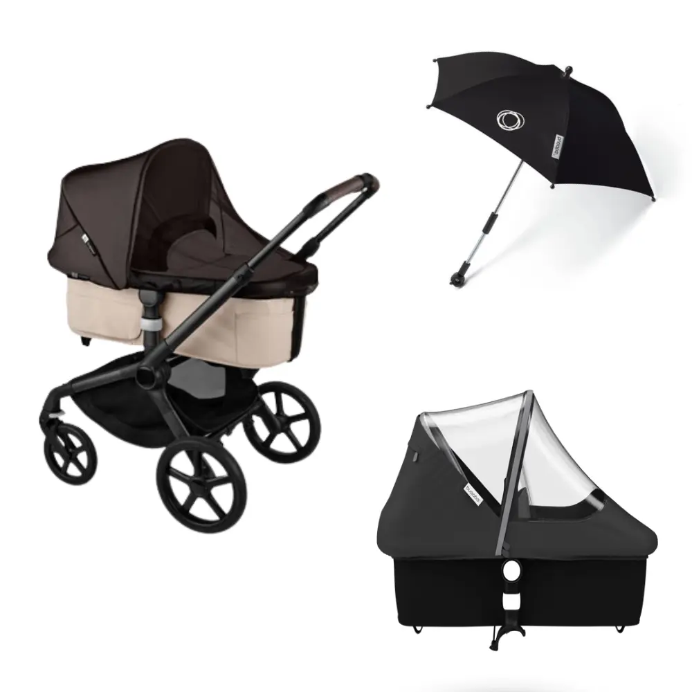 Bugaboo Fox 5 Väderkit - Regnskydd Myggnät & Parasoll Bugaboo Fox 5 Väderkit - Regnskydd Myggnät & Parasoll