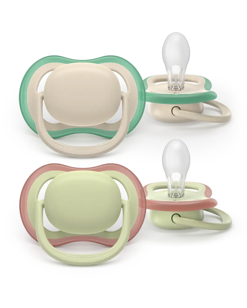 Ultra Air napp, 6–18 m, ljusbeige/ljusgrön