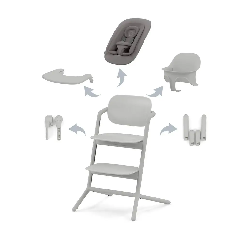 Cybex Lemo 4in1 Set Barnstol - Suede Grey