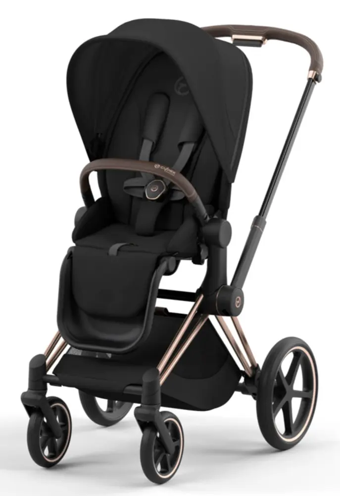 Priam Sittvagn - sepia black/rosegold