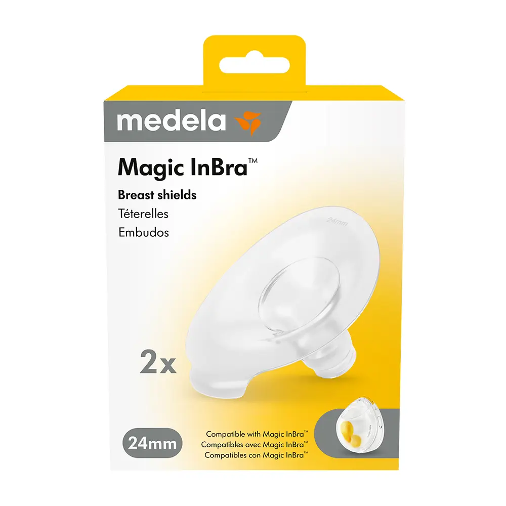 Magic InBra brösttrattar 24 mm, 2-pack