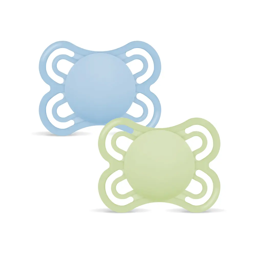 Perfect Silk Napp 0-6 mån 2-pack - Blue