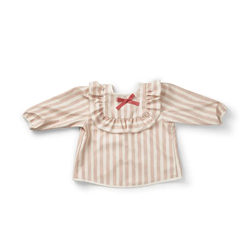 Långärmad Haklapp - Candy Stripes