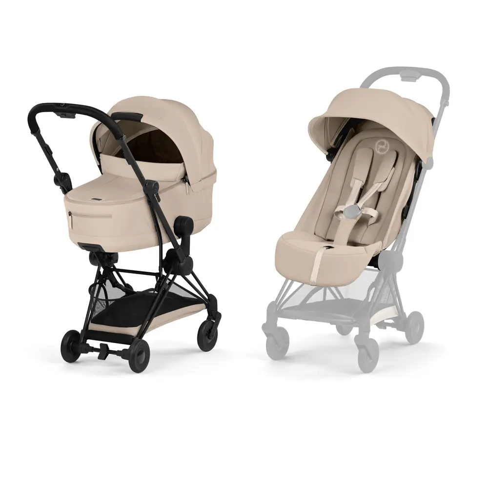 Cybex Coya Barnvagn - Cozy Beige/Black
